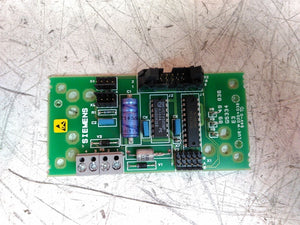 Defective Siemens 8949836 G5334 E3 Board AS-IS