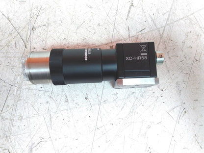 Defective Sony XC-HR58 Industrial CCD Camera w/ Pentax 40mm TV Lens AS-IS