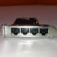 Oracle 7048474 Quad Port Network Adapter Low Profile PCI Express Card
