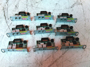 Lot of 9 Epson M179A UB-IDN POS Printer Interface Card