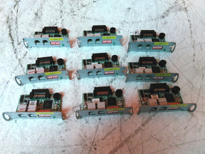 Lot of 9 Epson M179A UB-IDN POS Printer Interface Card