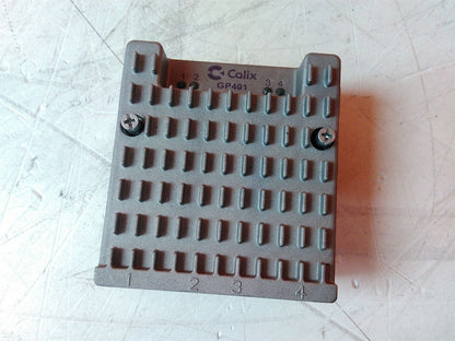 Defective Calix GP401 100-04583 4x GPON SFP Port PON Interface Module AS-IS