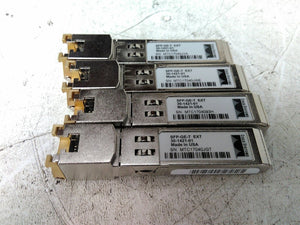 Lot of 4 Cisco SFP-GE-T 30-1421-01 Modules