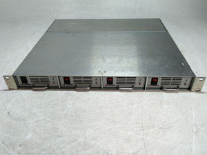Water Damage Encoda PSU-225-FR4 with 4x Harris Power Supply Modules AS-IS