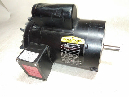 Baldor 84Z04004 35S338-0498G1 115/230 Volt 1HP Motor Power Test ONLY AS-IS