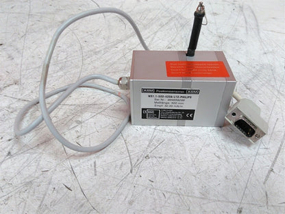 Defective ASM WS1.1-500-420A-L10-PHILIPS Cable Extension Position Sensor AS-IS
