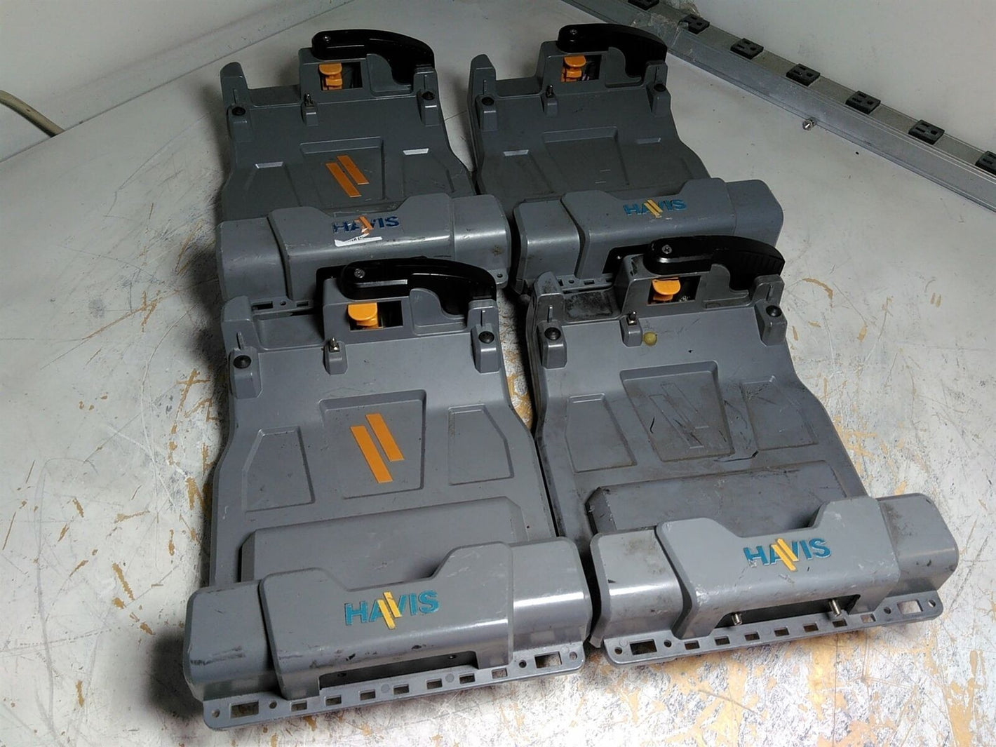 Lot of 4 Havis DS-GTC-200/201/202 Docking Station for Getac F110 AS-IS