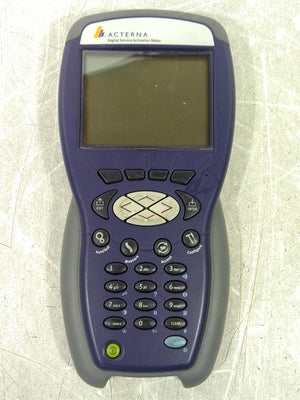 Defective Acterna Digital Service Activation Meter No Back Cover AS-IS for Parts