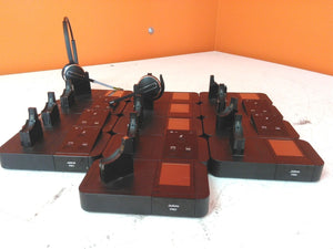 Lot of 13 Defective Jabra 9400BS Base Stations and Headsets AS-IS for Parts