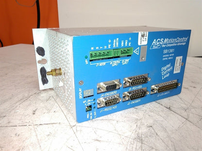 Defective ACS SB1381-B-E-R-A-PM5 Universal Motion Control Module AS-IS for Parts