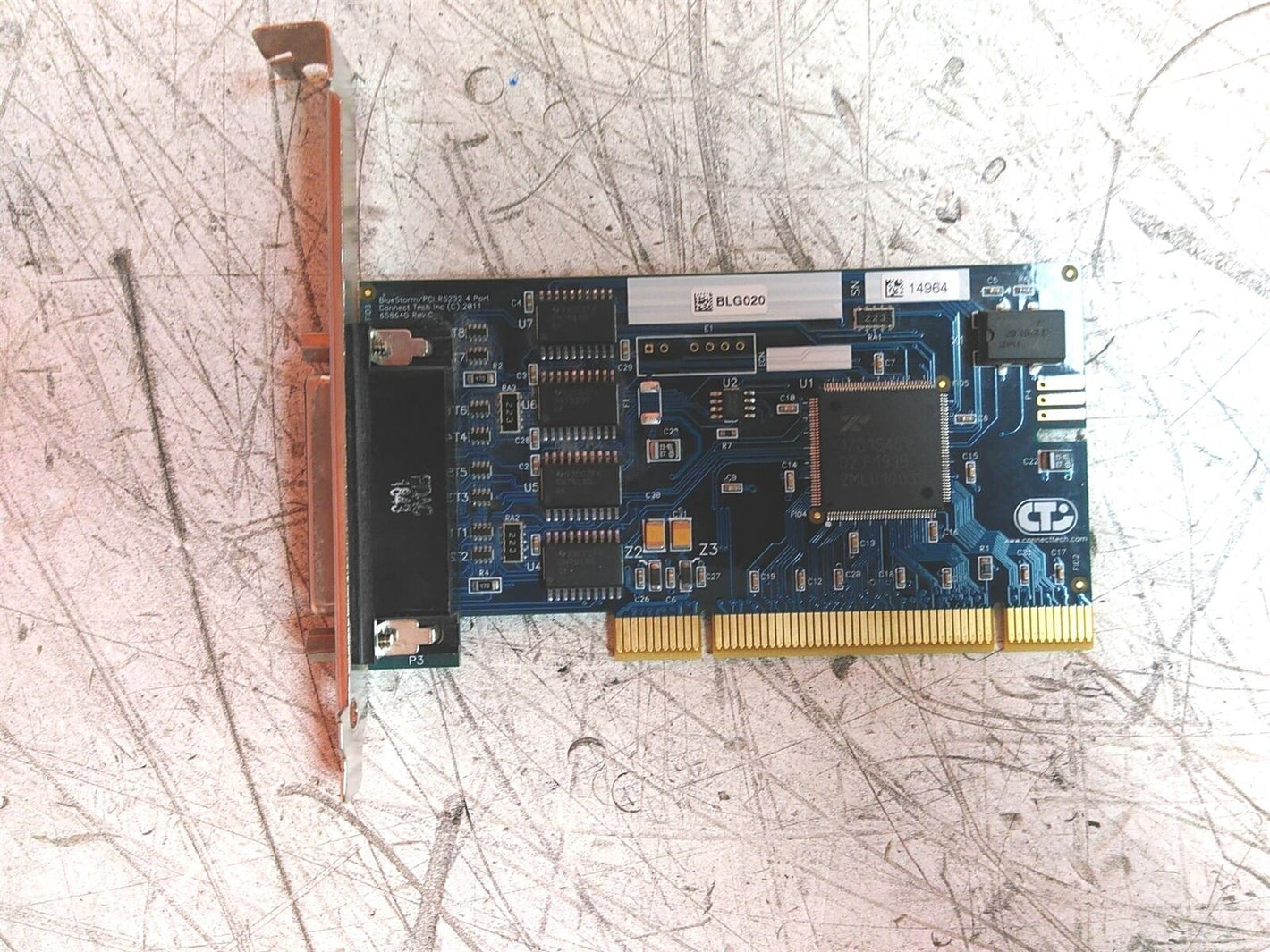 Connect Tech BlueStorm 65864G PCI RS323 Card