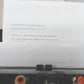 Defective IBM Correcting Selectric II Black Vintage Typewriter AS-IS for Parts