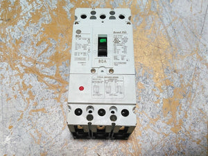 Defective GE FCN36TE080R 80A Circuit Breaker AS-IS