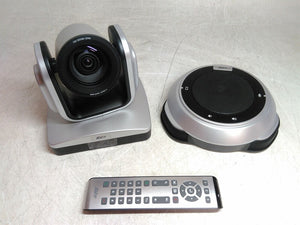 Defective AVer VC520 V8U0D Video Conference Camera with V8U0B Speakerphone AS-IS