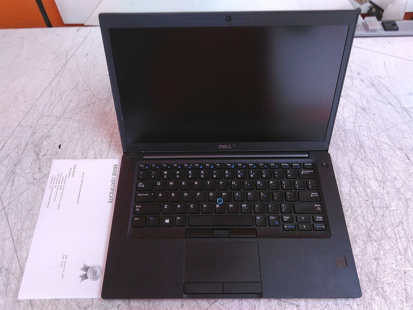 Bad DIMM Dell Latitude 7490 14" Laptop Intel i7-8650U 1.9GHz 16GB 256GB AS-IS